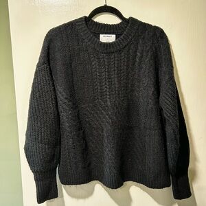 Old Navy Black Knit Sweater
